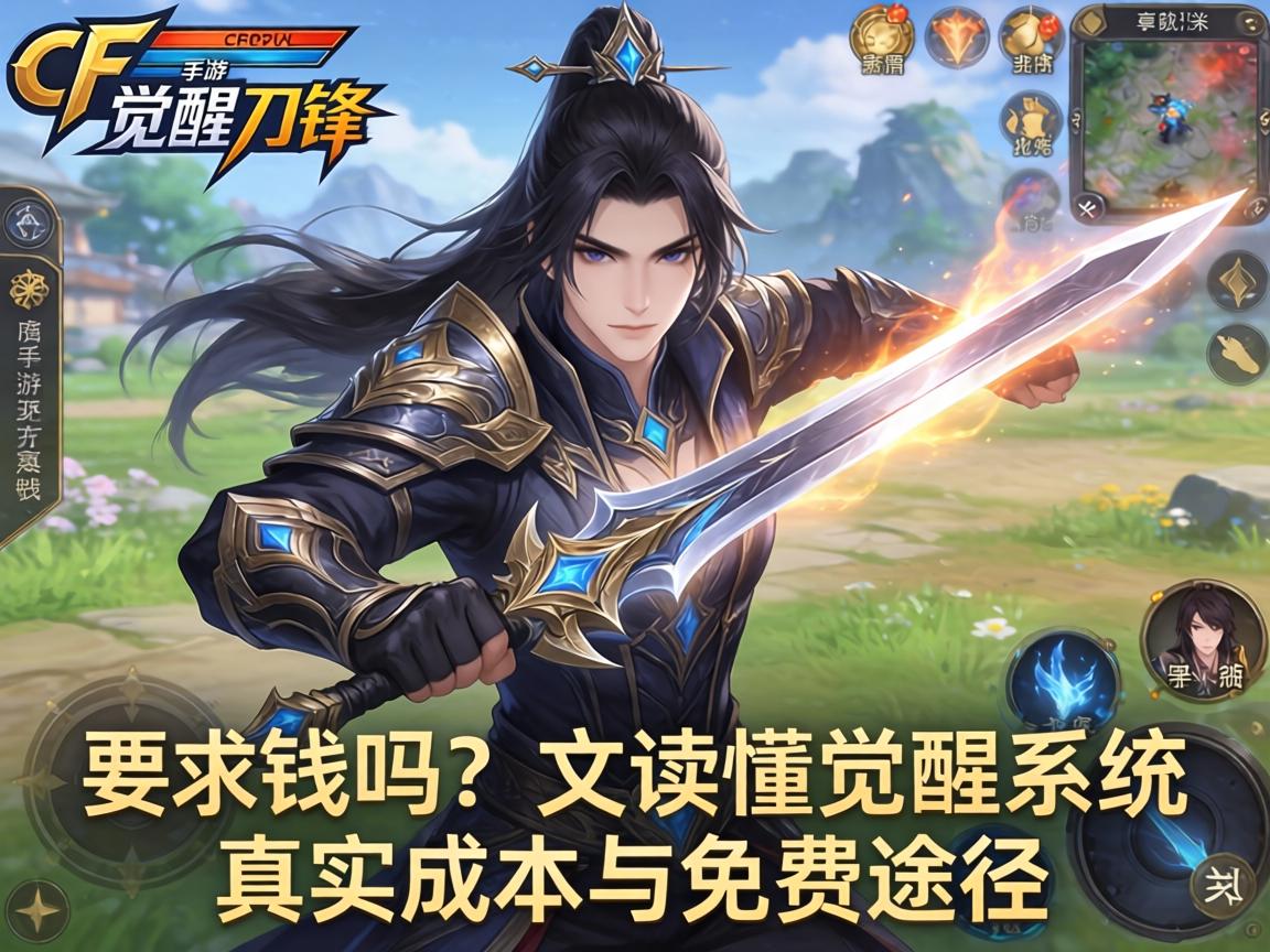 CF手游觉醒刀锋要钱吗？一文读懂觉醒系统真实成本与免费途径