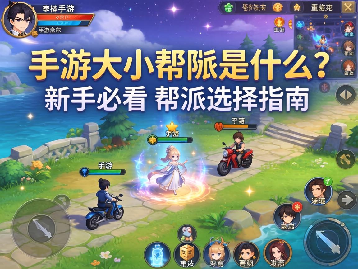 梦幻手游大小帮派是什么？新手必看的帮派选择指南