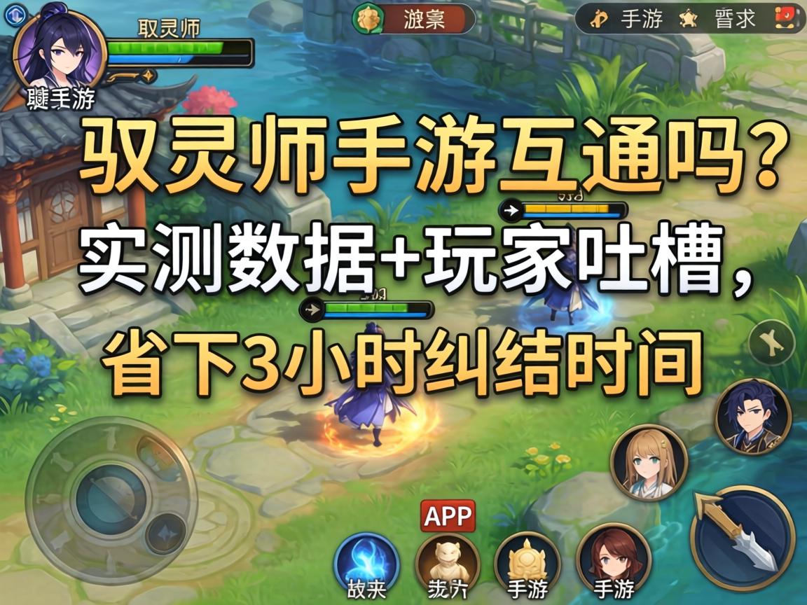 驭灵师手游互通吗？实测数据+玩家吐槽，这篇避坑指南帮你省下3小时纠结时间