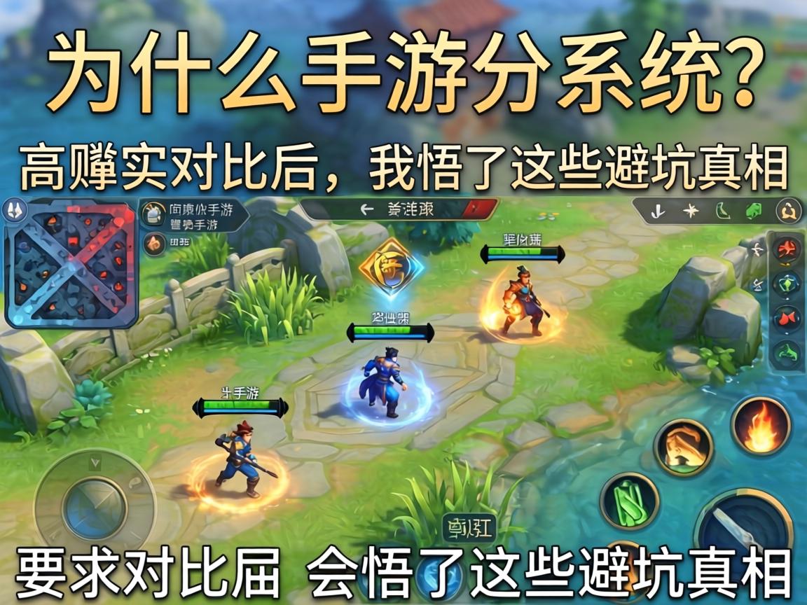 为什么手游要分系统？实测对比后，我悟了这些避坑真相