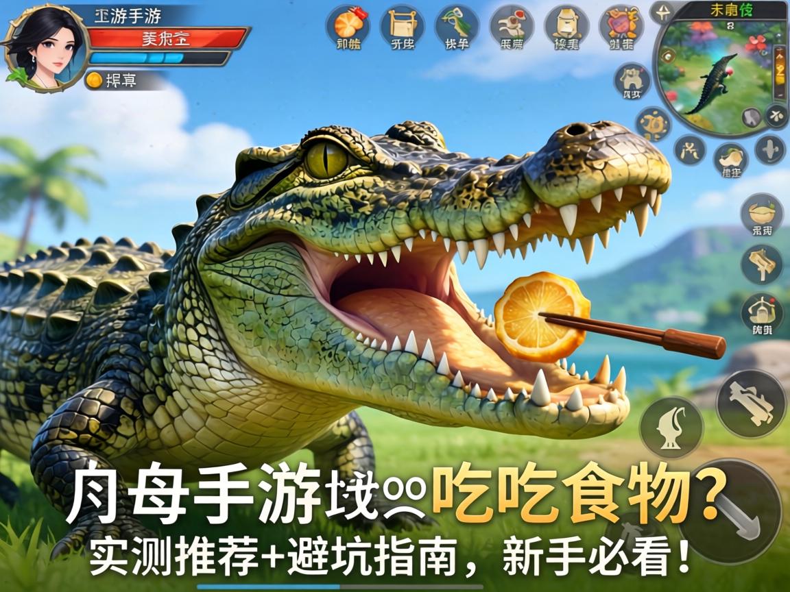 方舟手游鳄鱼吃什么食物？实测推荐+避坑指南，新手必看！