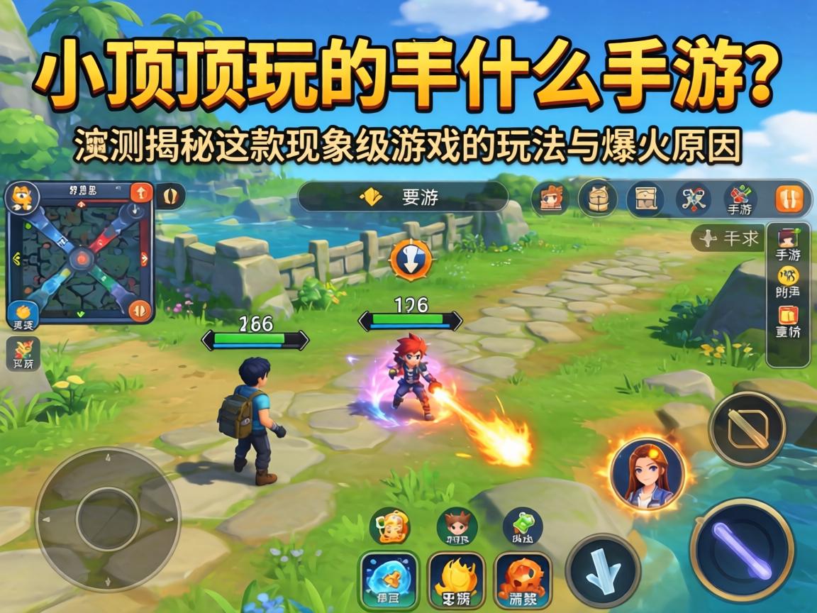 小顶顶玩的什么手游？实测揭秘这款现象级游戏的玩法与爆火原因