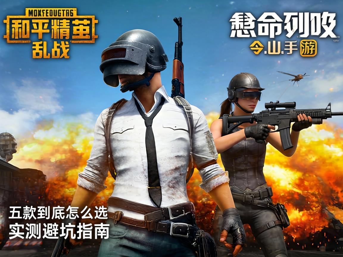 手游FPS大乱斗，从和平精英到使命召唤手游，这五款到底怎么选？实测避坑指南