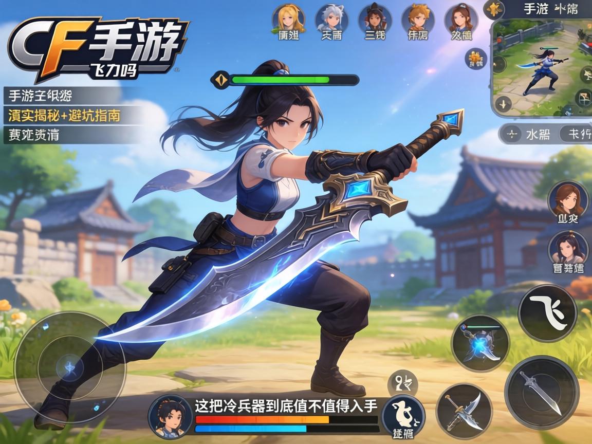CF手游有飞刀吗？实测揭秘+避坑指南，这把冷兵器到底值不值得入手？