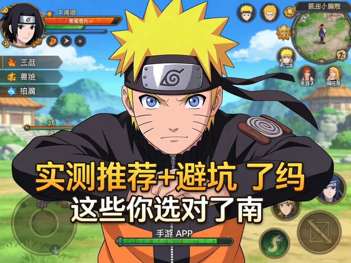 火影手游有白眼忍者吗？实测推荐+避坑指南，这些角色你选对了吗？