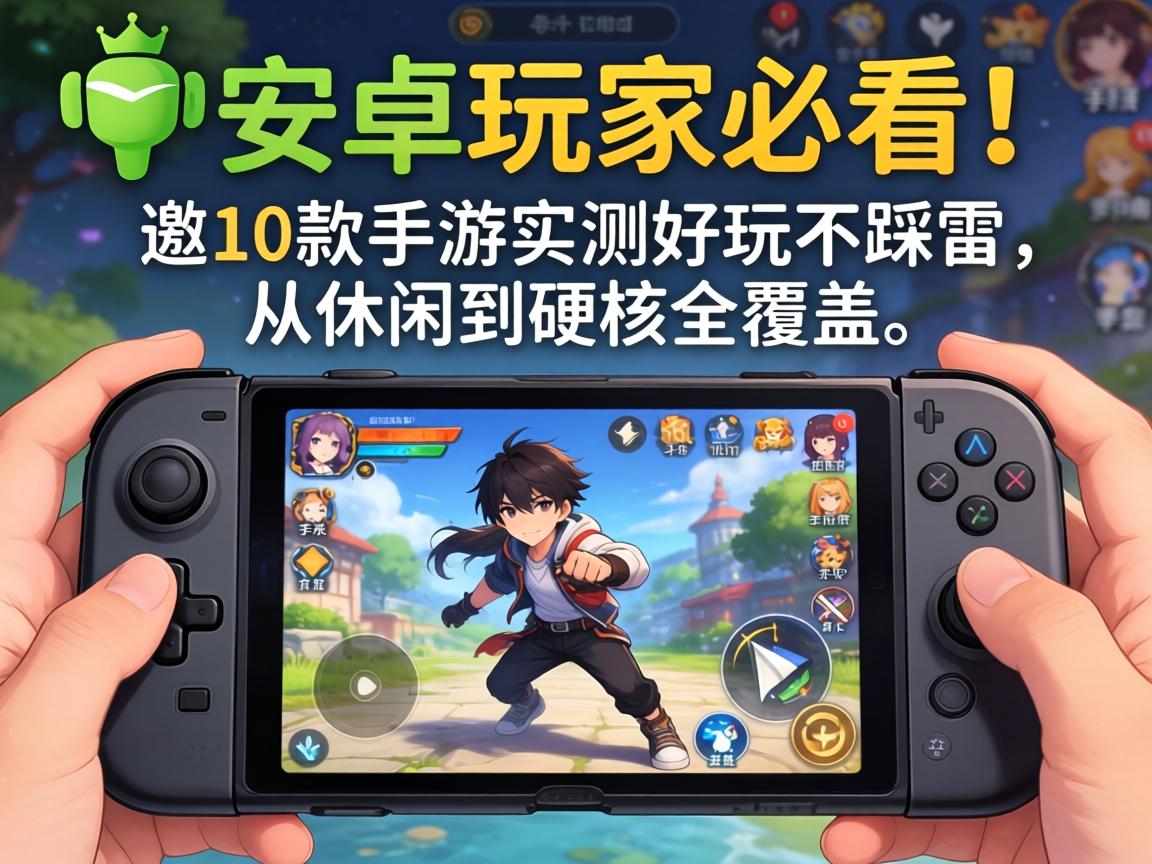 安卓玩家必看！这10款手游实测好玩不踩雷，从休闲到硬核全覆盖