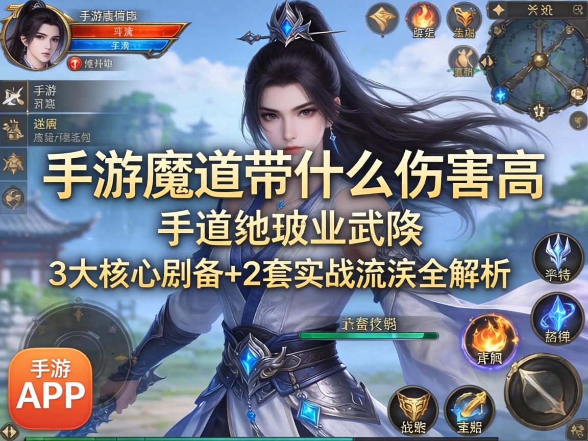 手游魔道带什么伤害高？3大核心装备+2套实战流派全解析