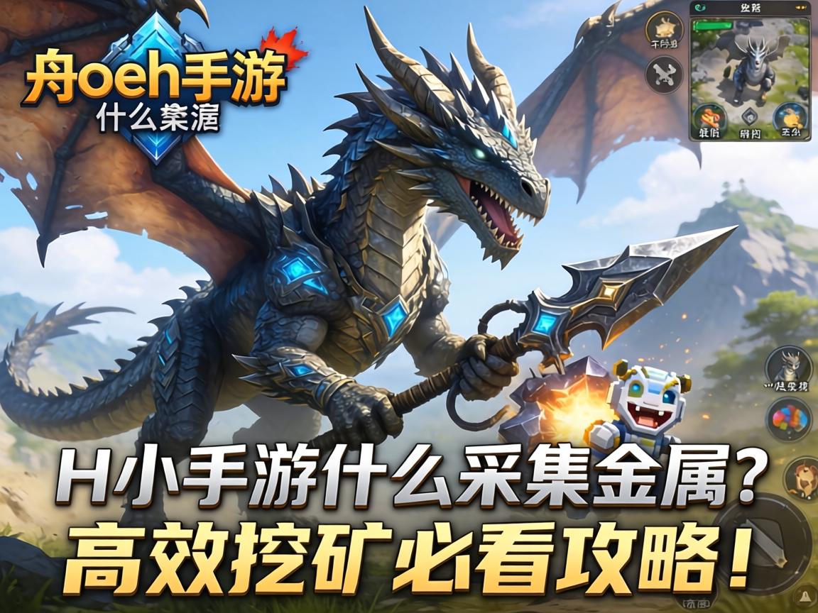 方舟手游什么龙采集金属