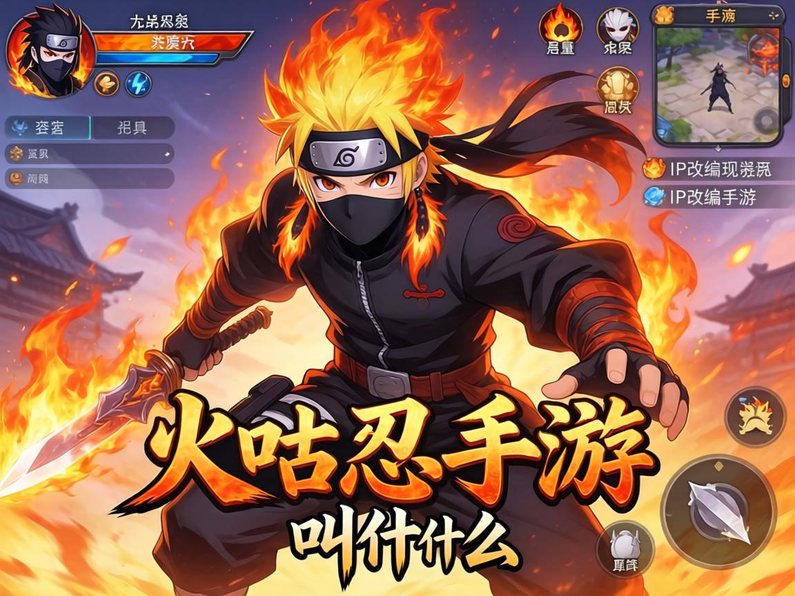 火隐忍者手游叫什么？深度揭秘这款现象级IP改编手游的真相