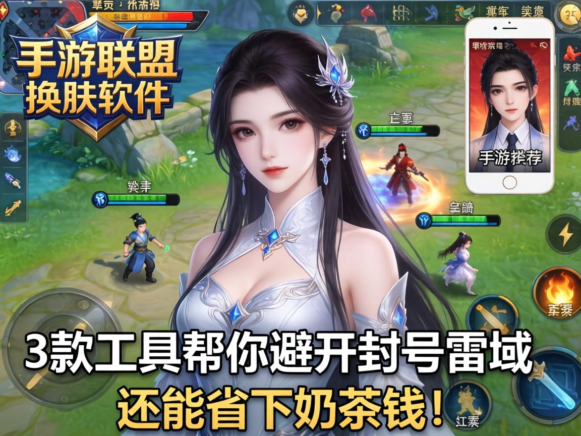 手游联盟换肤软件实测推荐，这3款工具帮你避开封号雷区，还能省下奶茶钱！