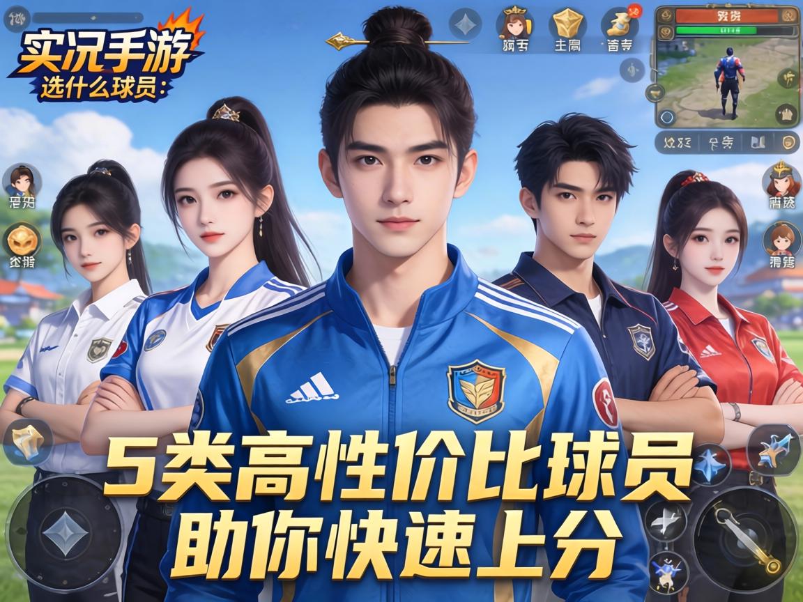 实况手游新手选什么球员？这5类高性价比球员助你快速上分