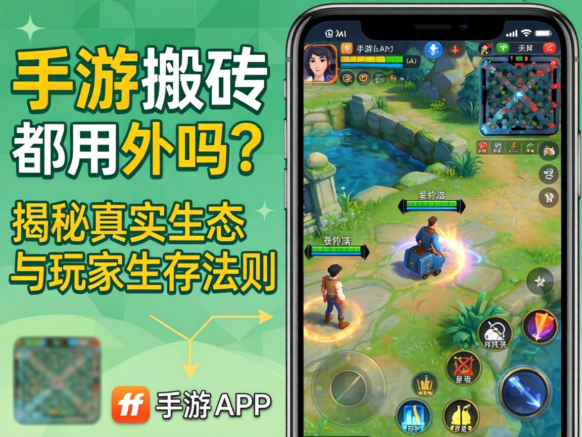 手游搬砖都用外挂吗？揭秘真实生态与玩家生存法则