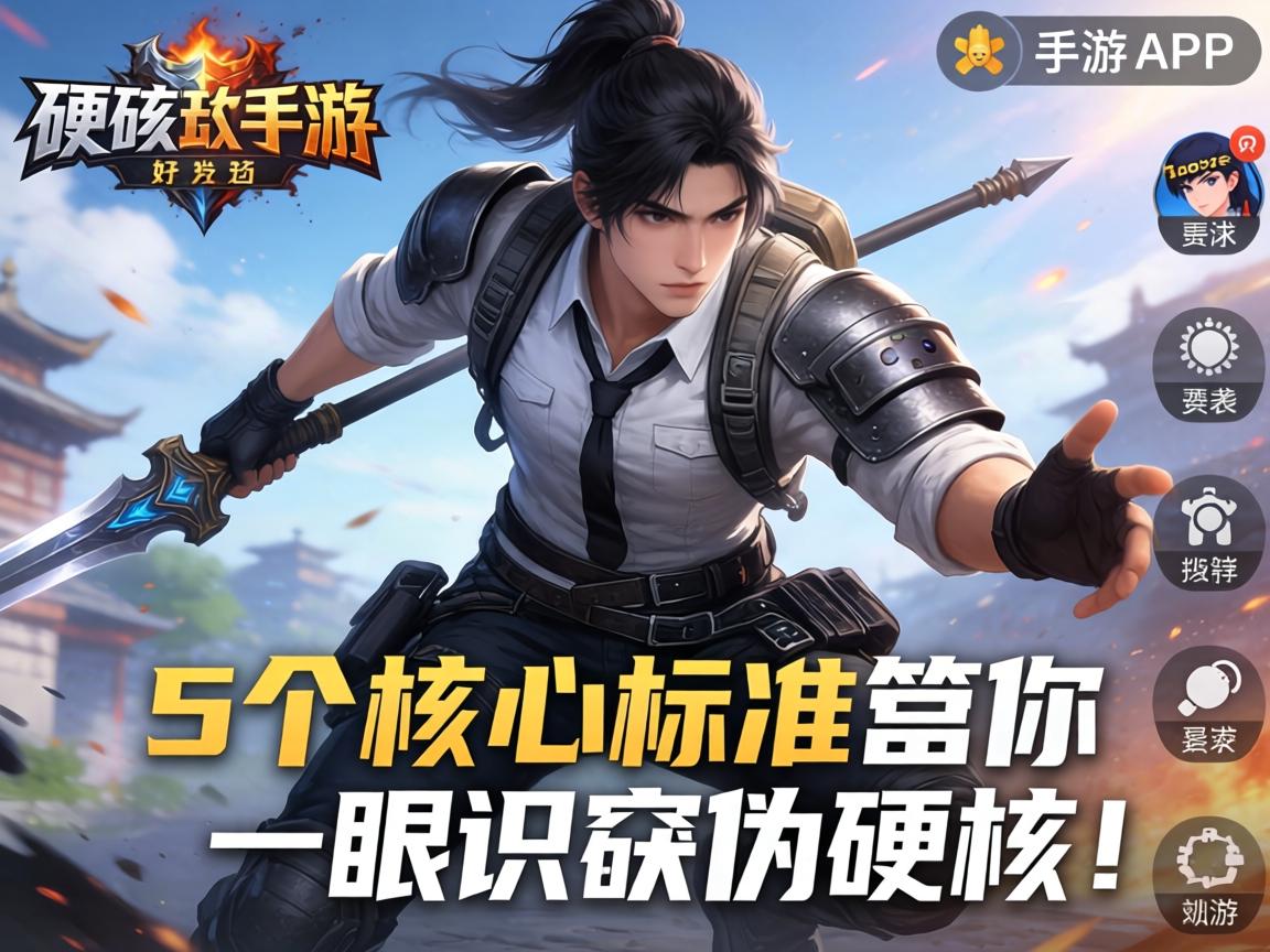 硬核动作手游是指什么？这5个核心标准帮你一眼识破伪硬核！