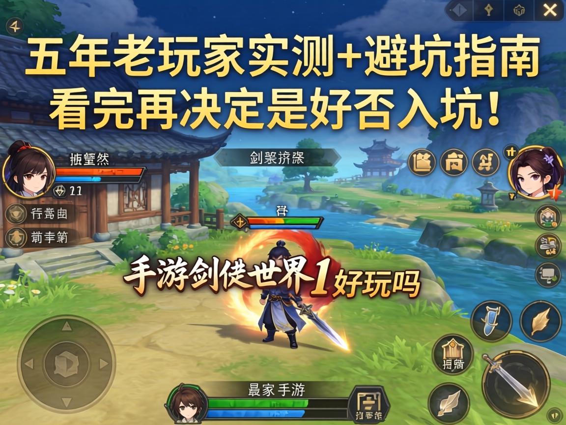 手游剑侠世界1好玩吗