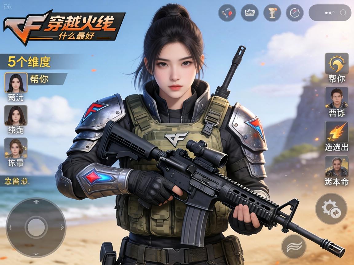手游穿越火线什么最好？这5个维度帮你选出本命装备
