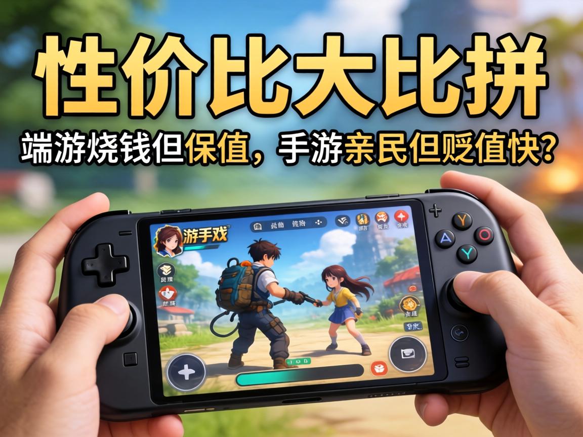 一、性价比大比拼，端游烧钱但保值，手游亲民但贬值快？