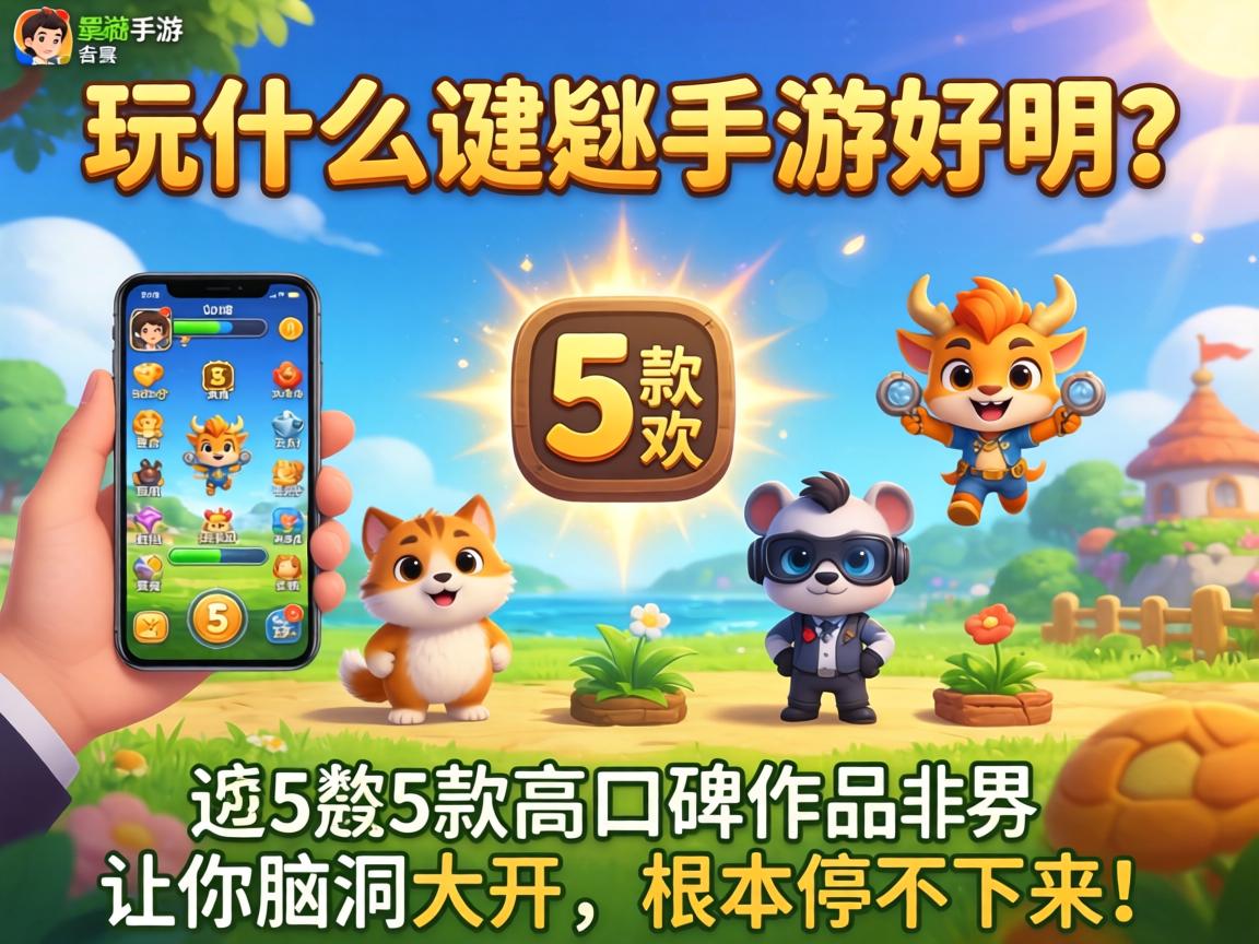 玩什么解谜手游好用？这5款高口碑作品让你脑洞大开，根本停不下来！