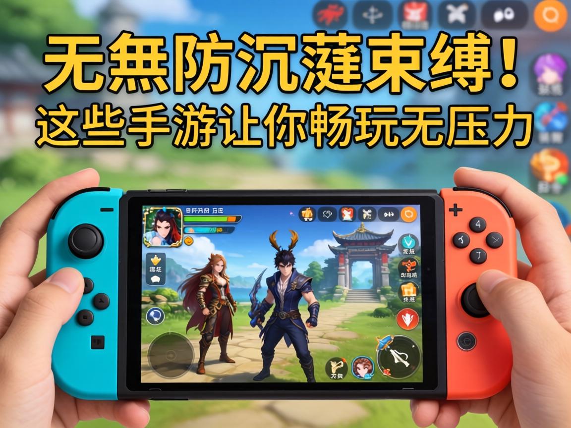 无需防沉迷束缚！这些手游让你畅玩无压力