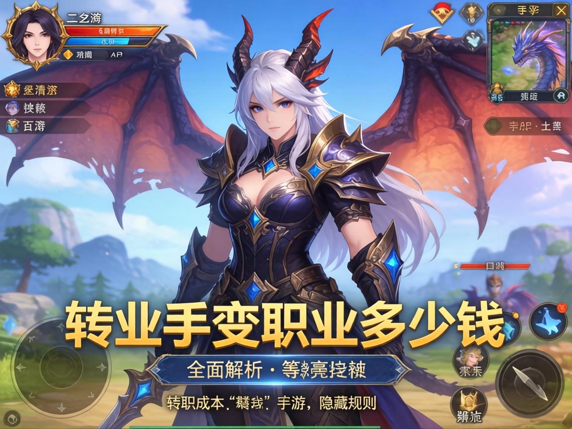 龙之谷手游换职业多少钱？全面解析转职成本与隐藏规则