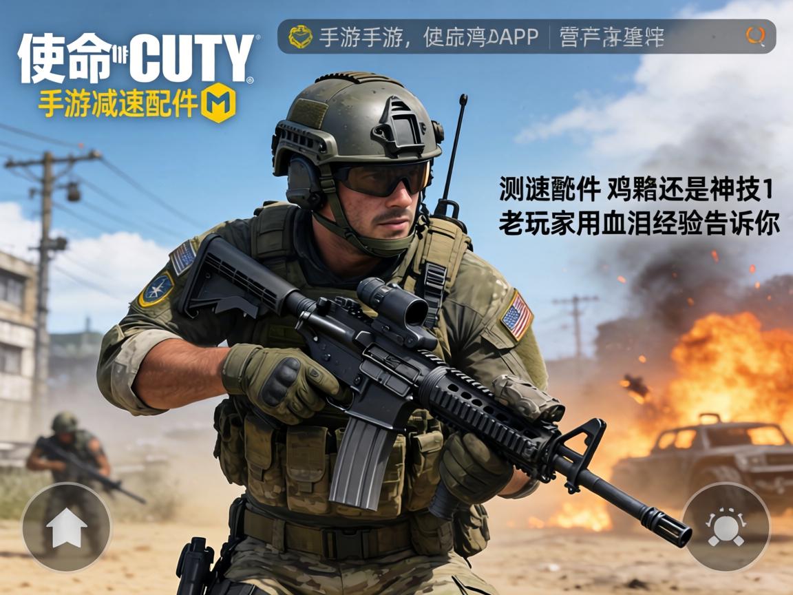 使命召唤手游减速配件实测