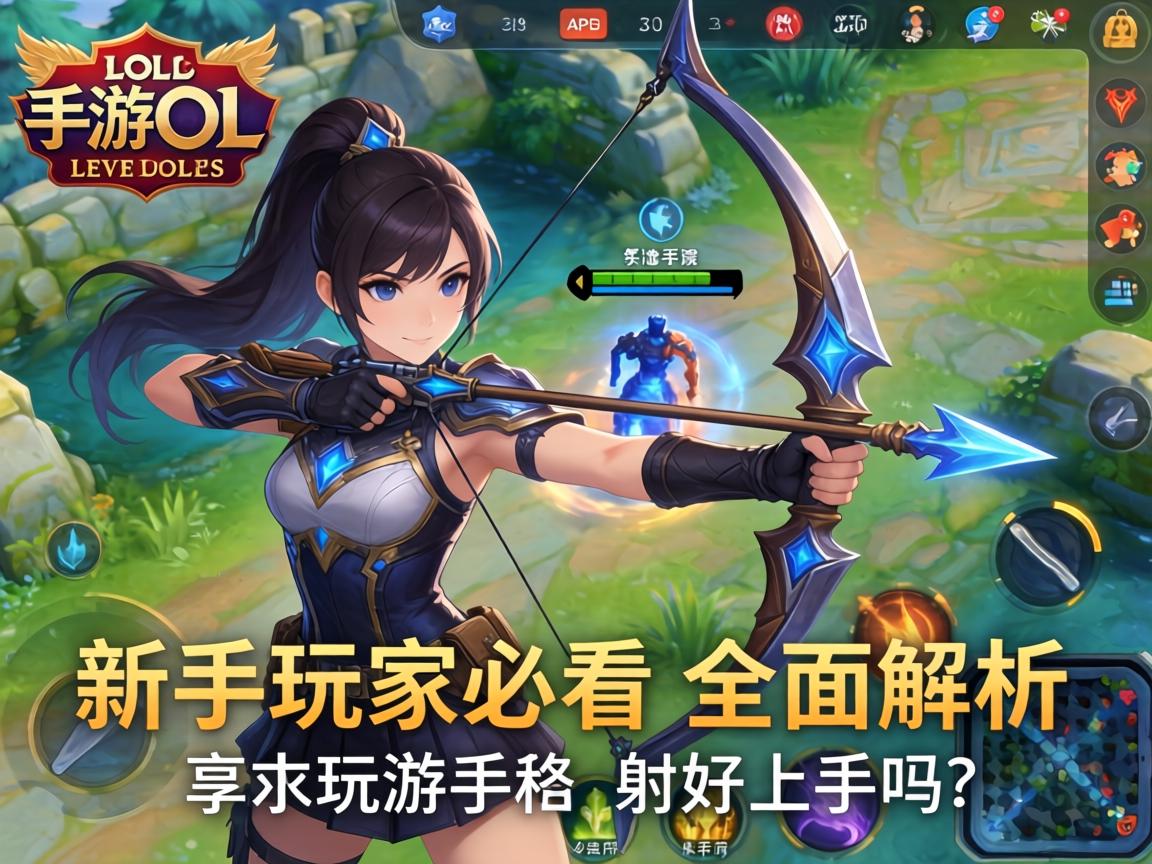 LOL手游射手好上手吗