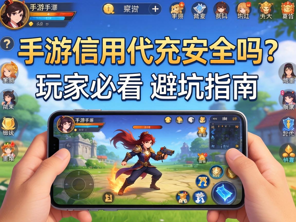 手游信用代充安全吗