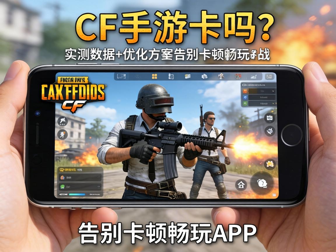 iPhone玩CF手游卡吗