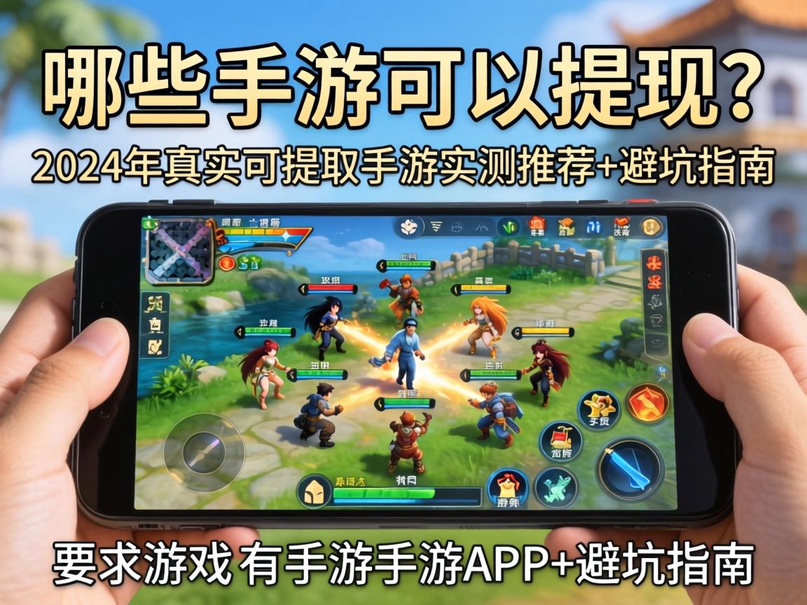 2024年真实可提现手游实测推荐