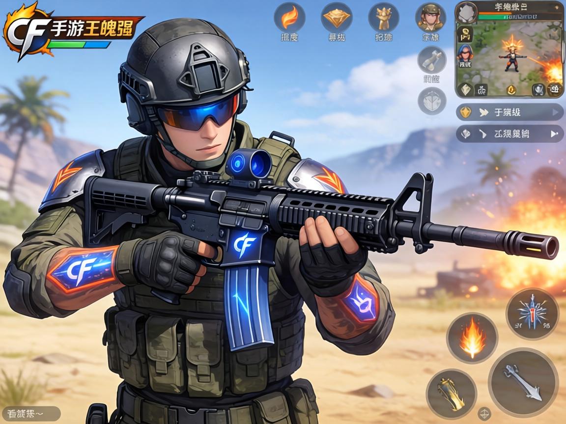 CF手游王魄强吗？深度解析这把英雄级步枪的真实实力