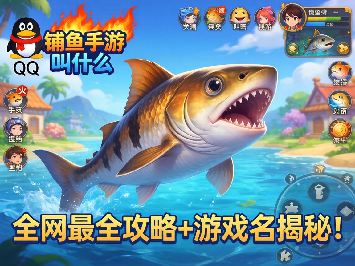 QQ里那个超火的捕鱼手游叫什么？全网最全攻略+游戏名揭秘！