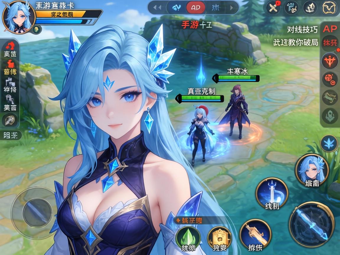 手游寒冰是否真的克制卡莎