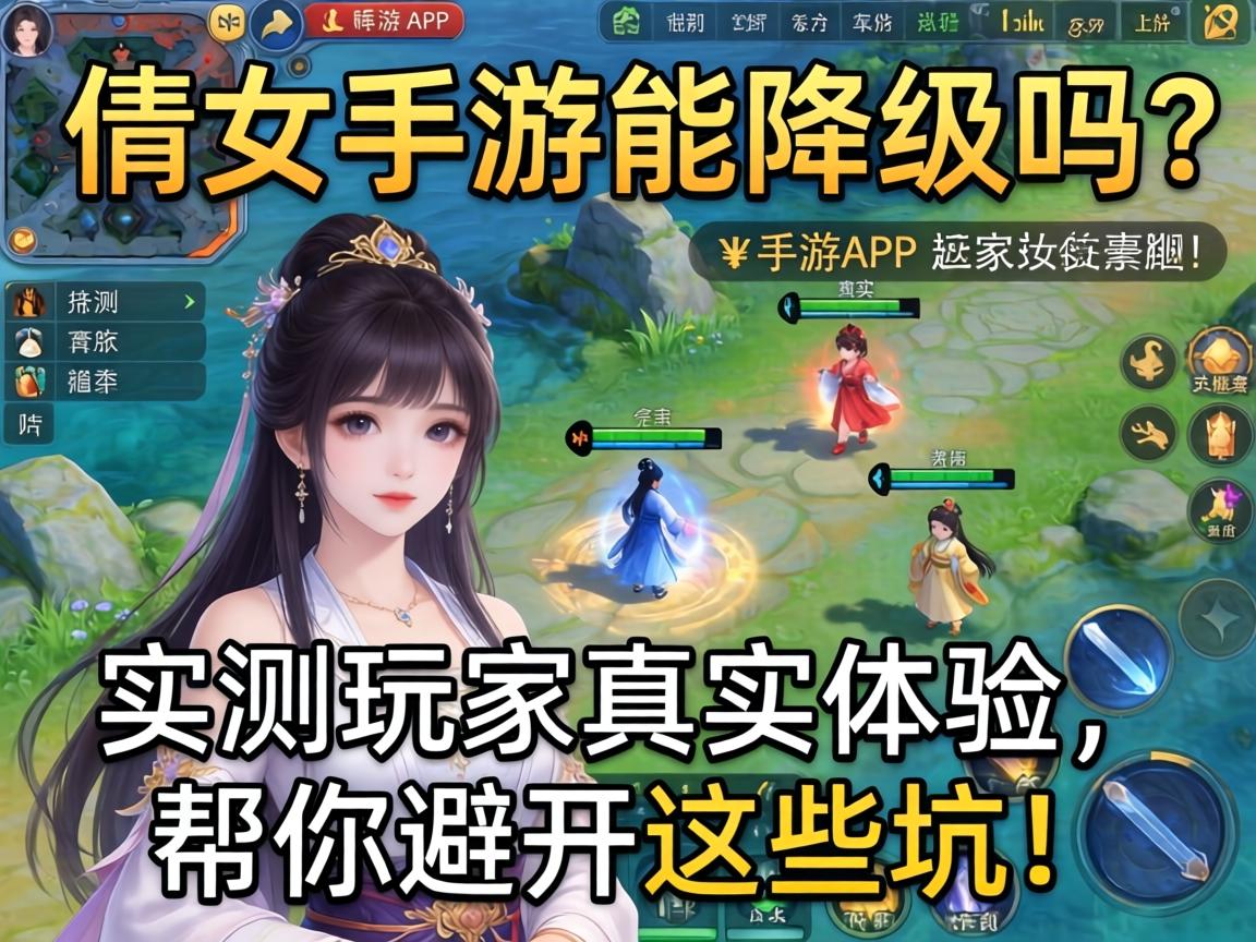 倩女手游能降级吗