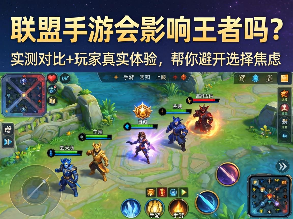 联盟手游会影响王者吗？实测对比+玩家真实体验，帮你避开选择焦虑
