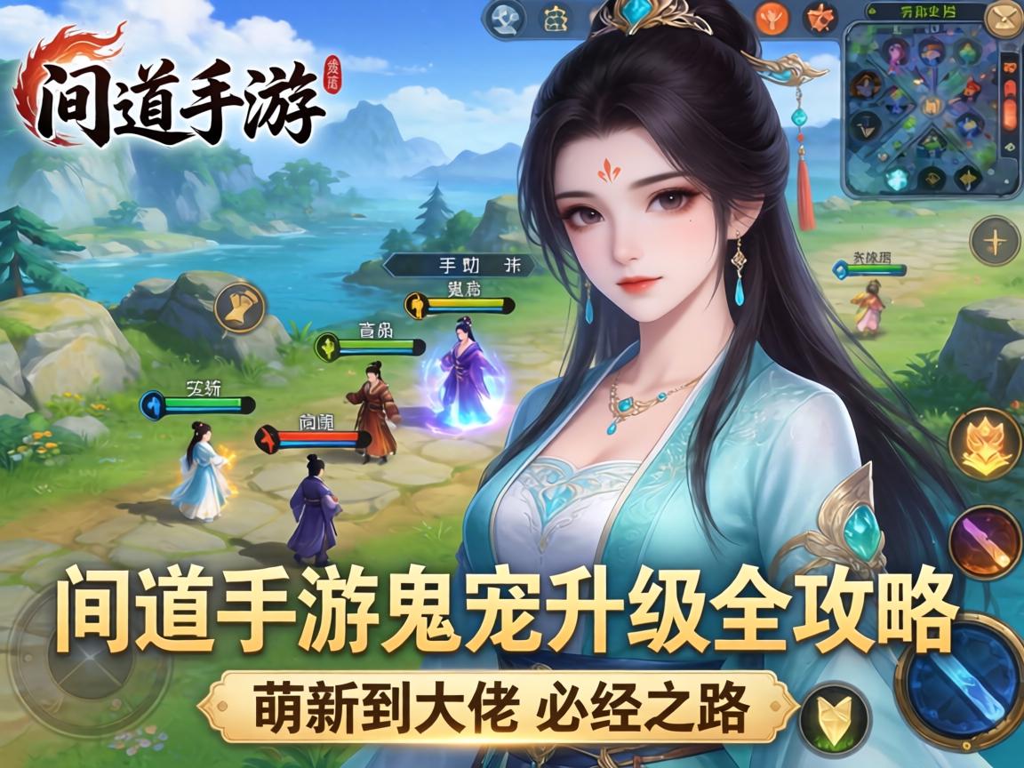 问道手游鬼宠升级全攻略，从萌新到大佬的必经之路