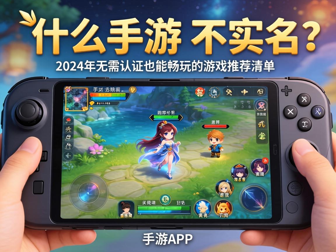 什么手游可以不实名？2024年无需认证也能畅玩的游戏推荐清单