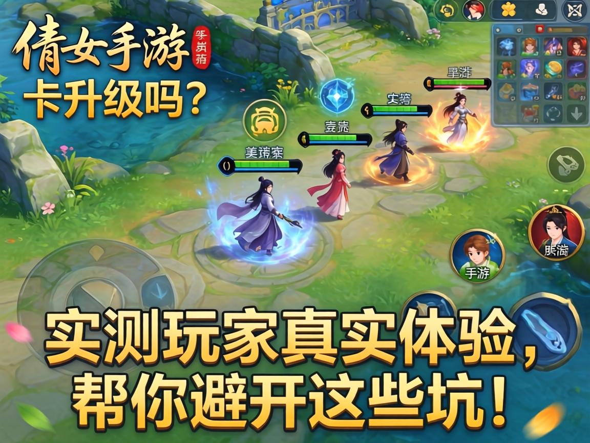倩女手游要卡升级吗？实测玩家真实体验，帮你避开这些坑！
