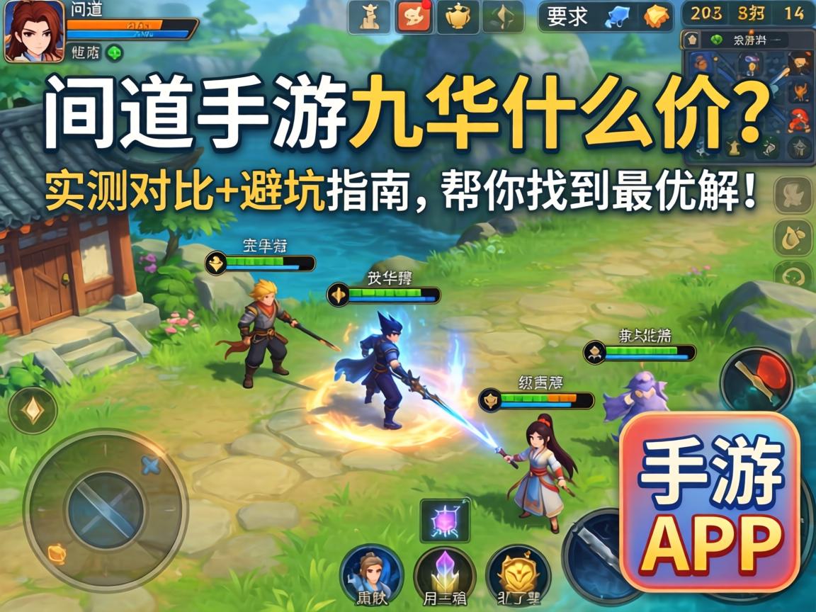 问道手游九华什么价？实测对比+避坑指南，帮你找到最优解！