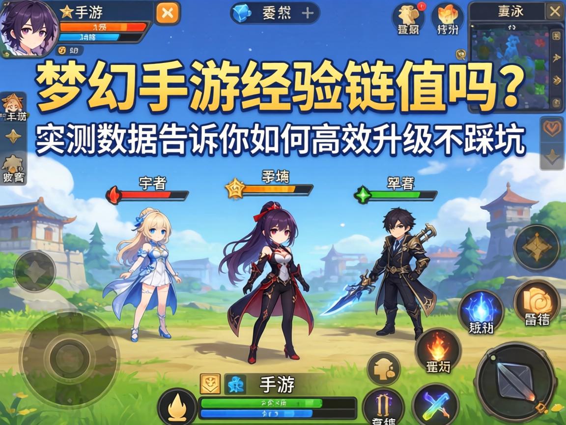 梦幻手游经验链值吗？实测数据告诉你如何高效升级不踩坑