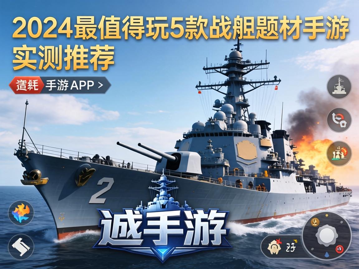 一个有战舰的手游叫什么？2024最值得玩的5款战舰题材手游实测推荐
