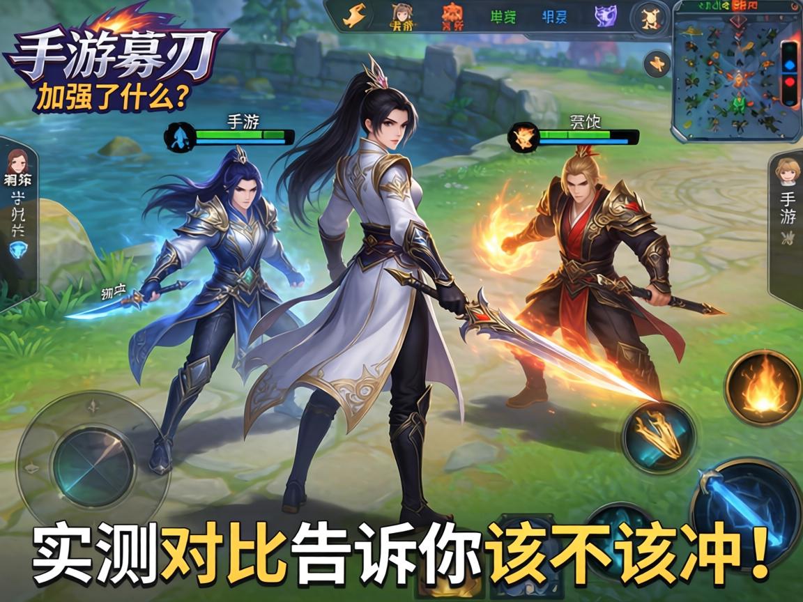 手游幕刃加强了什么？实测对比告诉你该不该冲！