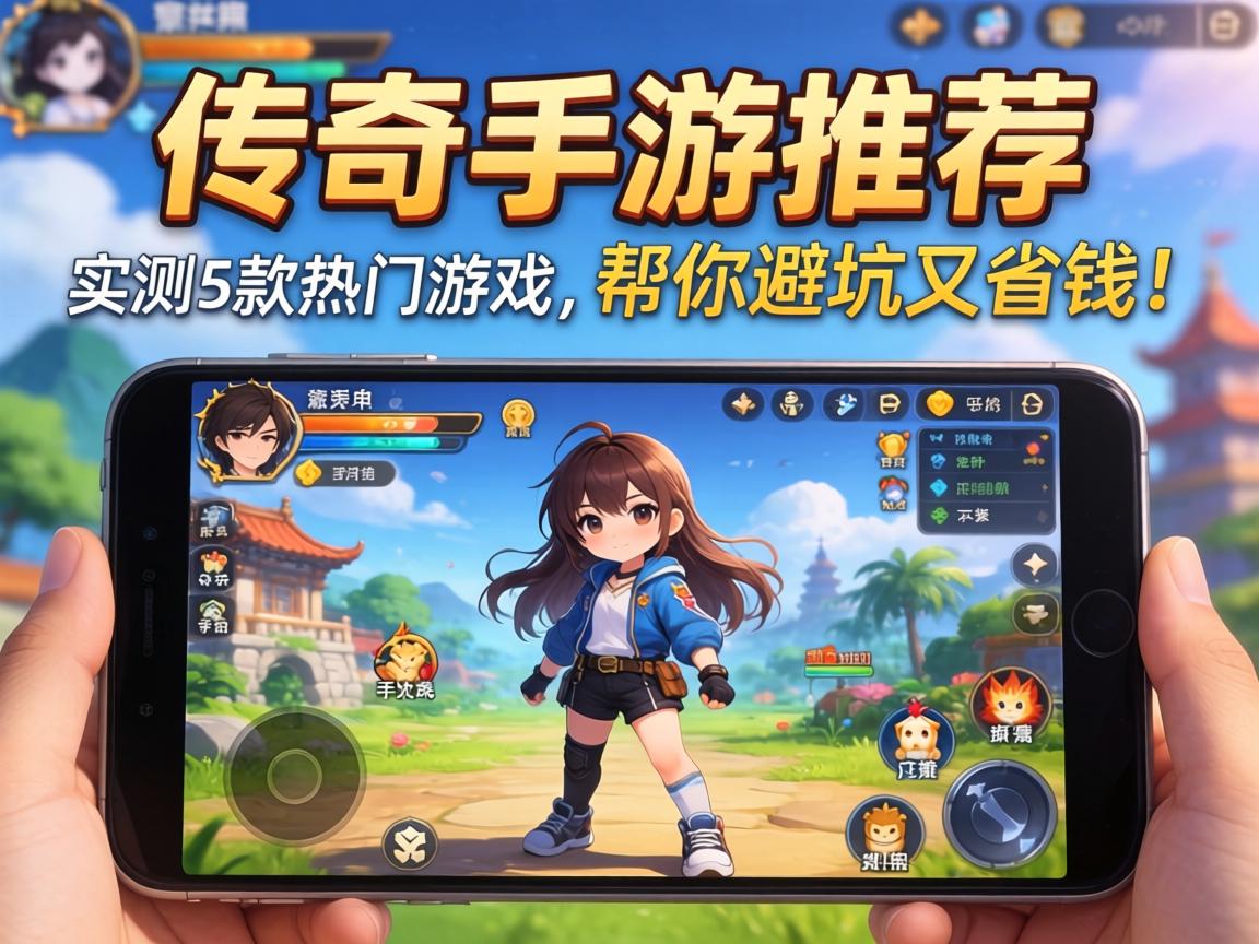 传奇手游推荐，实测5款热门游戏，帮你避坑又省钱！