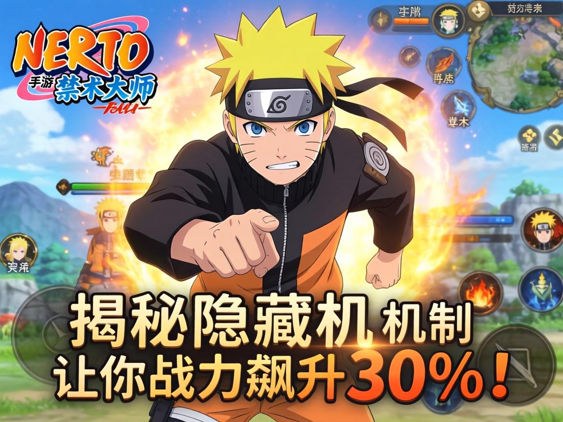 火影手游禁术大师是什么？揭秘隐藏机制让你战力飙升30%！