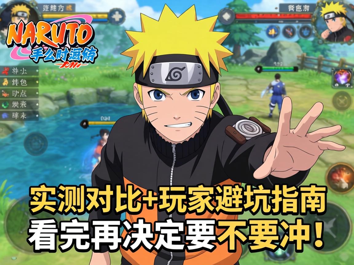 火影手游什么时候公测？实测对比+玩家避坑指南，看完再决定要不要冲！