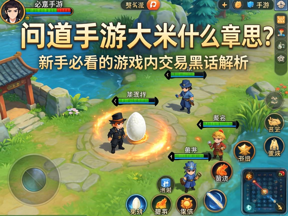 新手必看的游戏内交易黑话解析