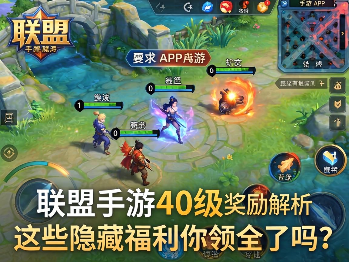 联盟手游40级奖励全解析