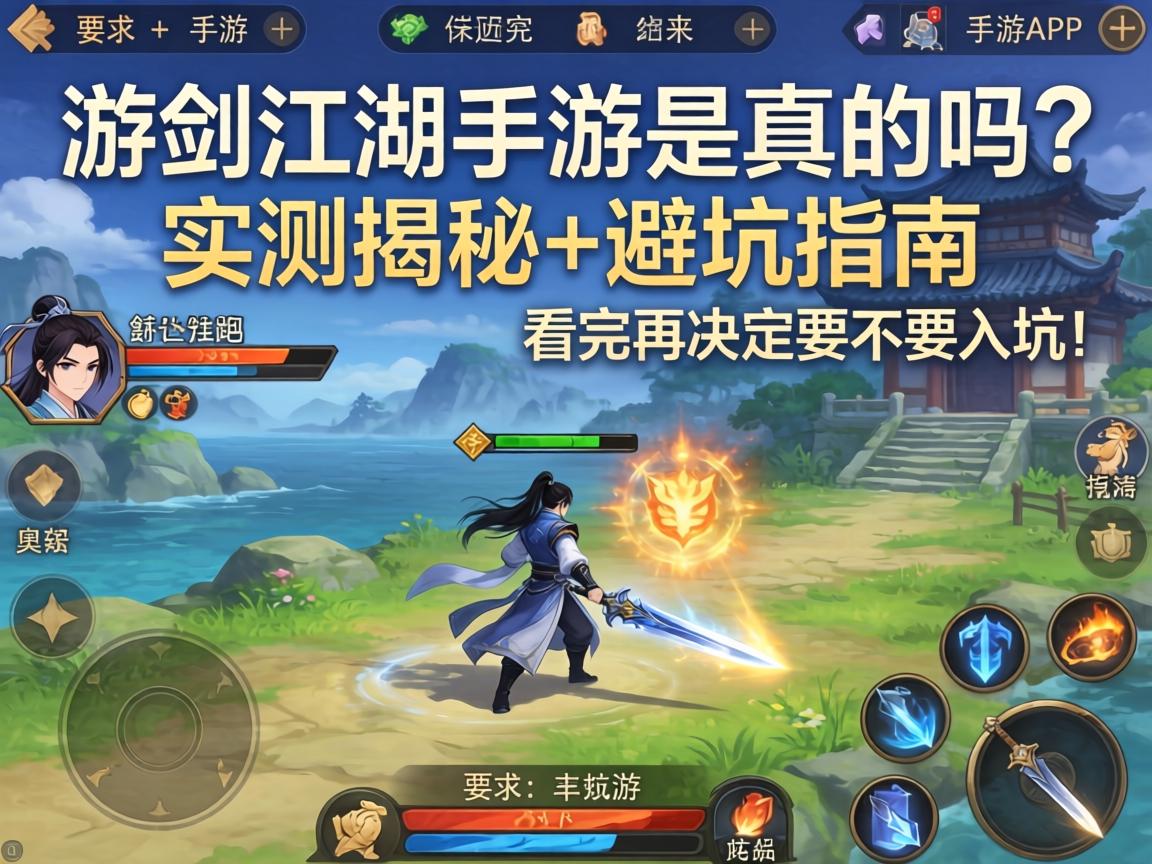 游剑江湖手游是真的吗