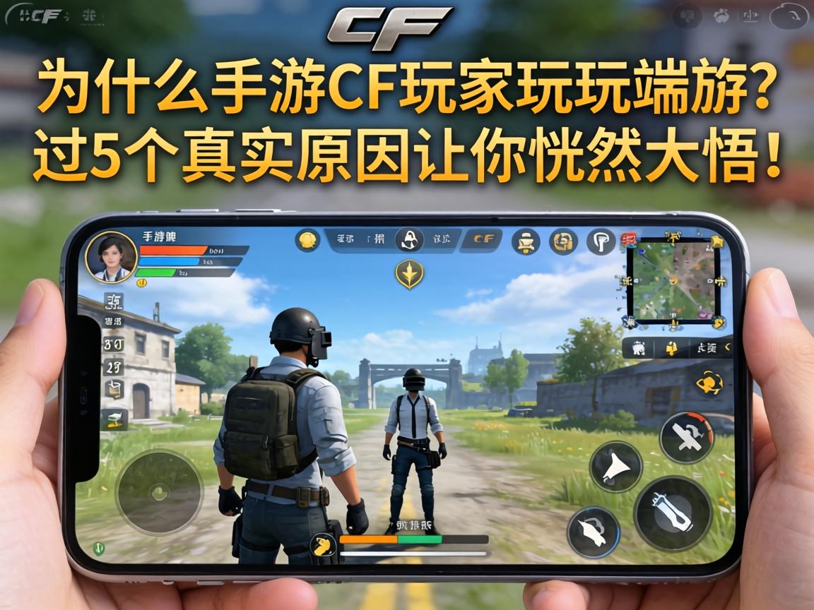 为什么手游CF玩家不玩端游？这5个真实原因让你恍然大悟！