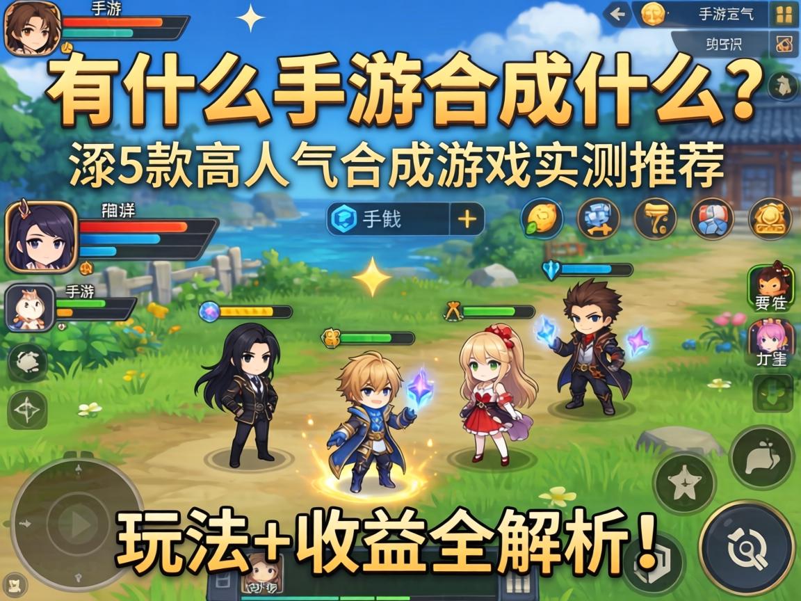 有什么手游可以合成什么？这5款高人气合成游戏实测推荐，玩法+收益全解析！