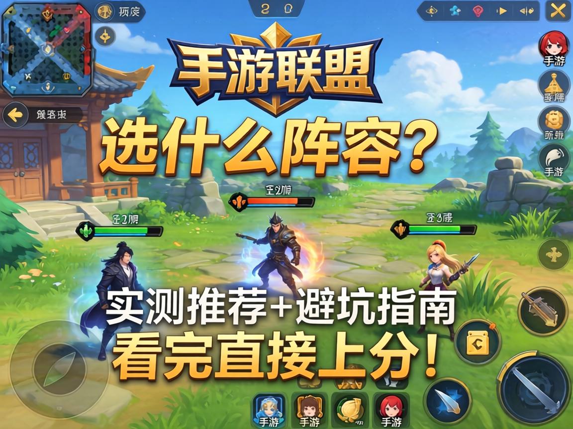 手游联盟选什么阵容？实测推荐+避坑指南，看完直接上分！