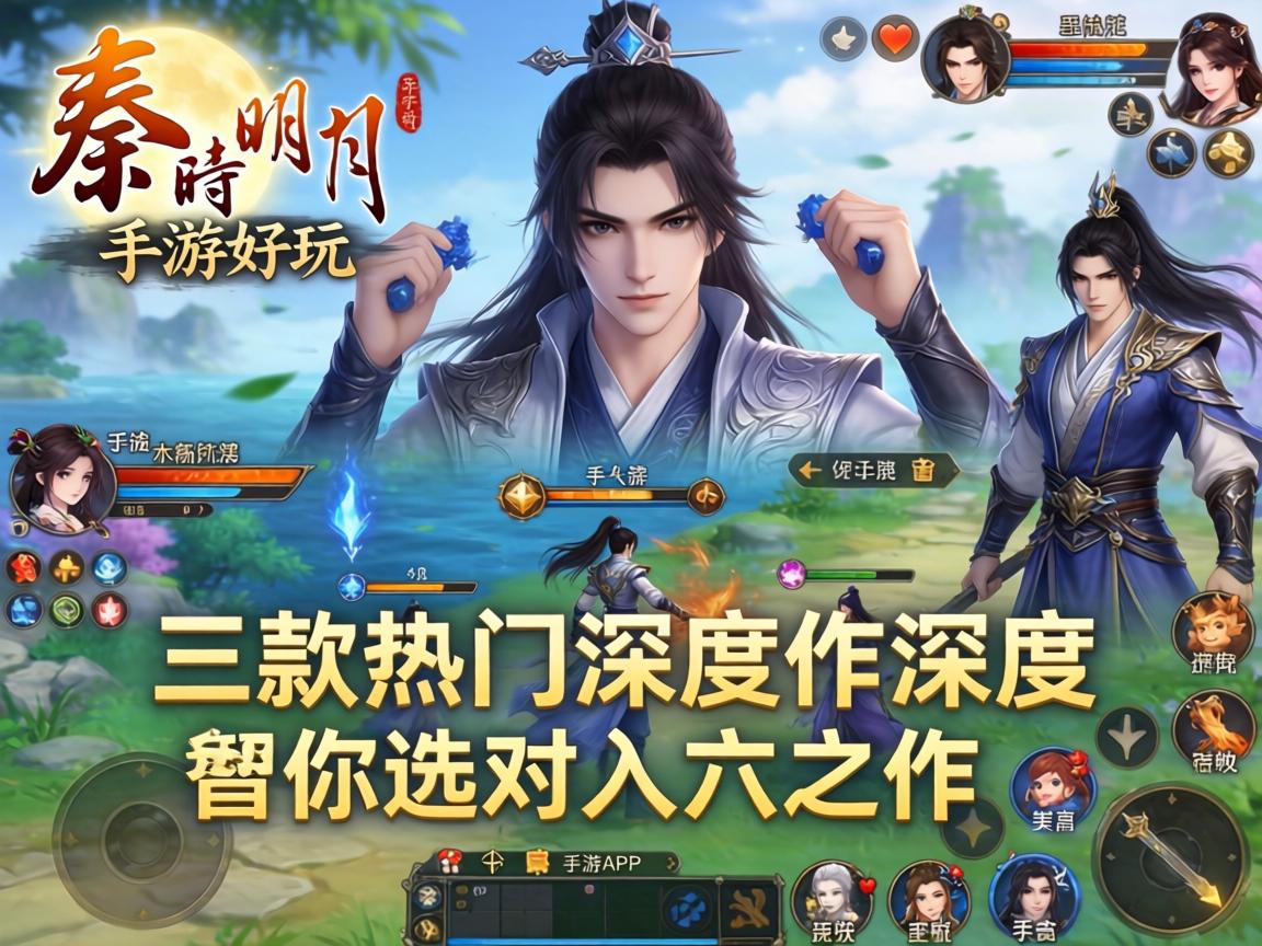秦时明月哪个手游好玩？三款热门作品深度对比帮你选对入坑之作